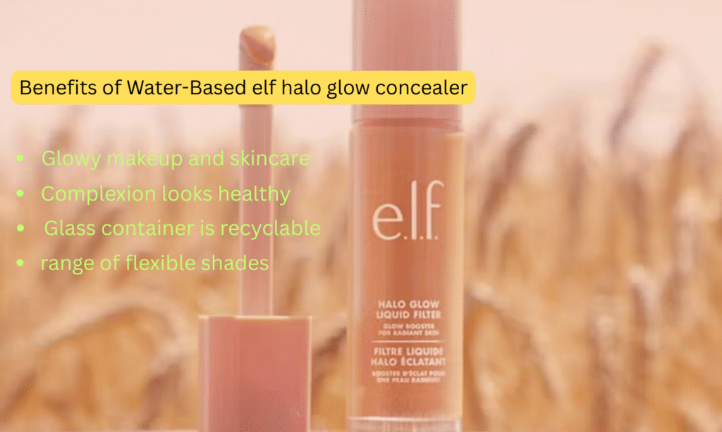  Is elf halo glow concealer water based